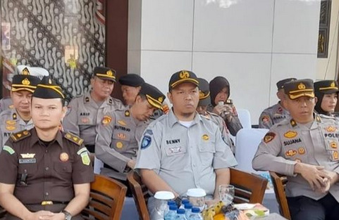 Jasa Raharja Hadiri Apel Gelar Pasukan Operasi Patuh Lodaya Tahun 2023 di  Karawang