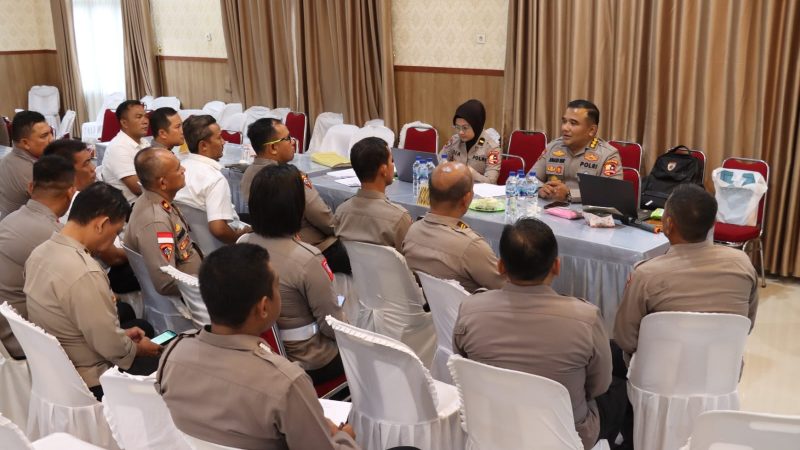 Tim ITWASUM POLRI Lakukan Klarifikasi dan Monitor Pengendalian Mutu Pengawasan Intern di Polres Simalungun