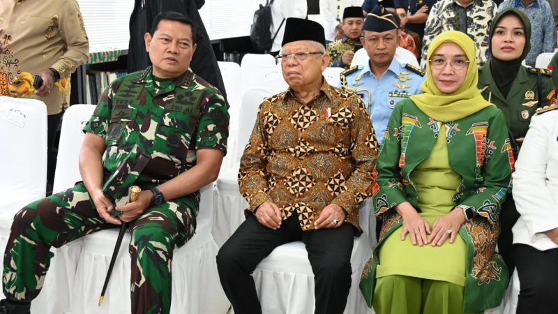 Panglima TNI Dampingi Wapres Kunjungan Kerja di Papua