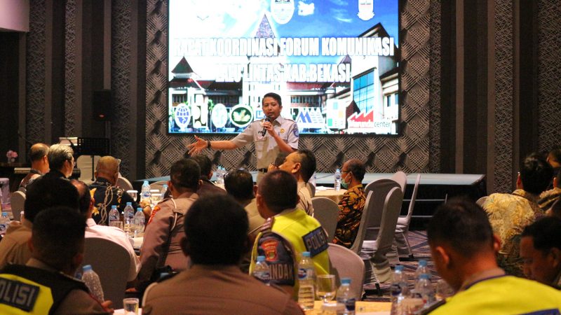 JASA RAHARJA BEKASI DUKUNG FORUM LALU-LINTAS ANGKUTAN JALAN SEBAGAI WADAH PENCEGAHAN KECELAKAAN LALU-LINTAS