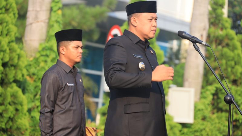 Apel Senin Pagi dirangkai Dengan Pelantikan Dirut Perumda Tirta Patriot, Penghargaan untuk Abang Mpok Kota Bekasi, dan Terima Apresiasi dari Densus 88