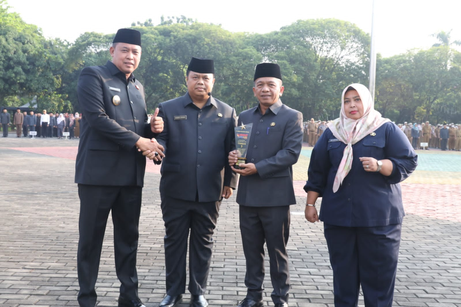 Plt. Wali Kota Apresiasi Kepada 3 Perangkat Daerah Atas Peraihan Penghargaan Untuk Pemerintah Kota Bekasi