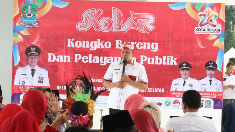 KOBAR dan Pelayanan Publik Kecamatan Bekasi Gelar 49 Pelayanan di Alun Alun M. Hasibuan Kota Bekasi