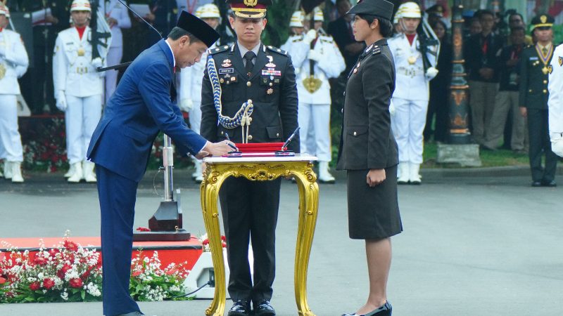 833 Perwira Baru Memulai Masa Bakti Di TNI-Polri