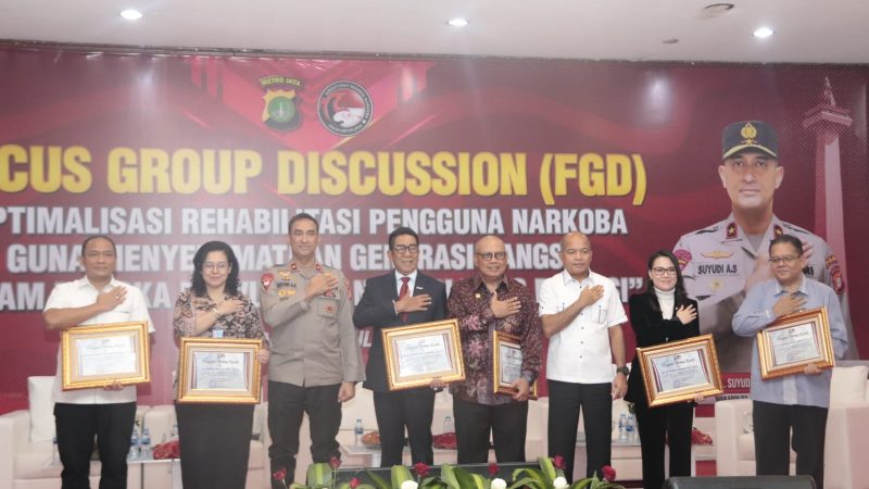 Selamatkan Generasi Bangsa Dari Narkoba, Polda Metro Jaya Gelar Focus Group Discusion