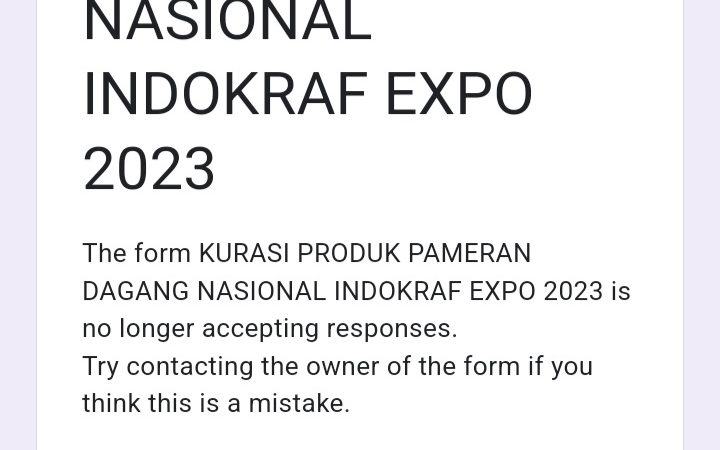 Disdagperin Kota Bekasi Lakukan Secara Terbuka Kurasi Untuk Pameran Dagang Nasional Indokraf Expo 2023