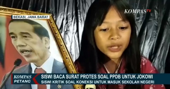 Disdik Kota Bekasi Tanggapi Video Viral Anak Melapor Ke Presiden Joko Widodo