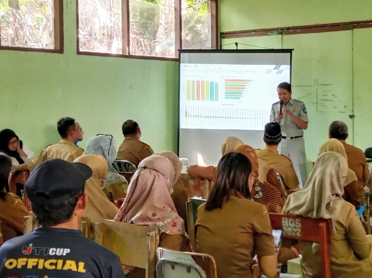 Jasa Raharja Kampanyekan Keselamatan Lalu Lintas Melalui Kegiatan PPKL (Pengajar Peduli Keselamatan Lalu Lintas) Di SMAN 2 Cikarang Utara Kabupaten Bekasi