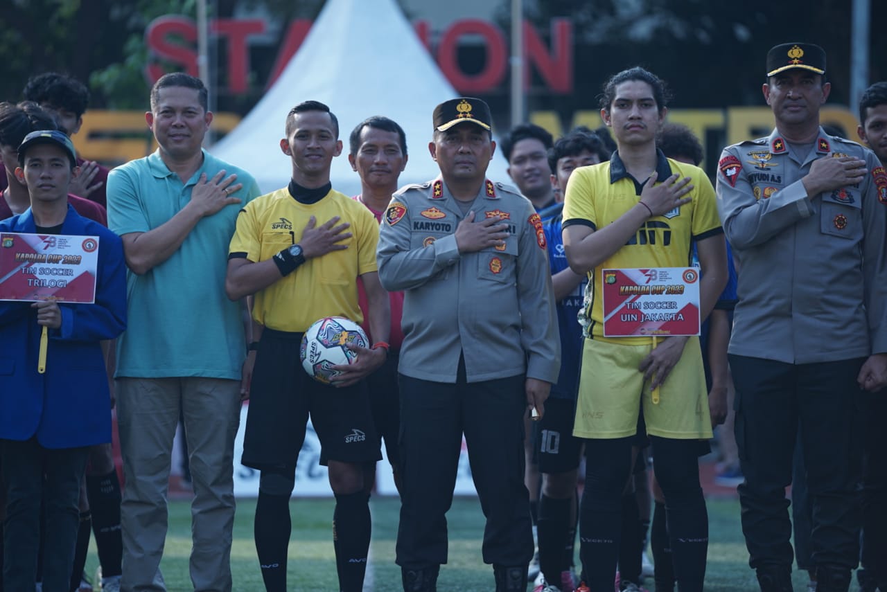 POLDA METRO JAYA GELAR KAPOLDA CUP MINI SOCCER ANTAR KAMPUS