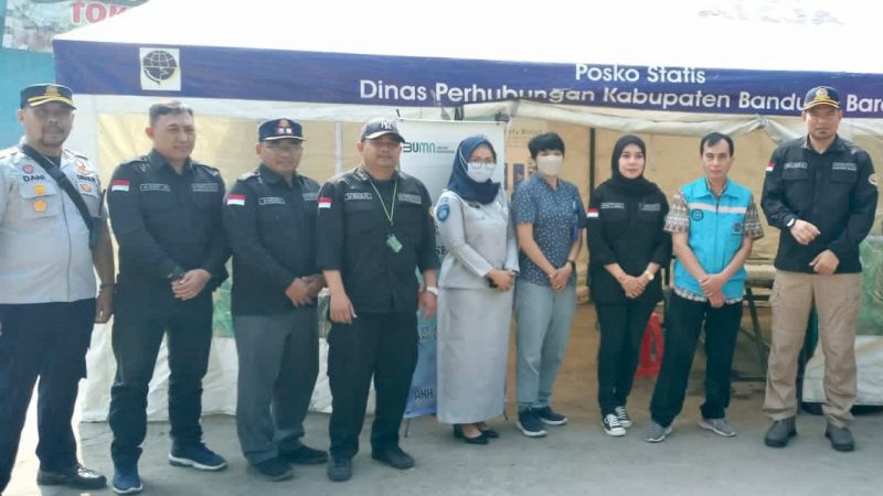 SRIKANDI JASA RAHARJA JAWA BARAT LAKUKAN UJI PETIK BERSAMA MITRA KERJA TERKAIT DI TERMINAL CILILIN KABUPATEN BANDUNG BARAT