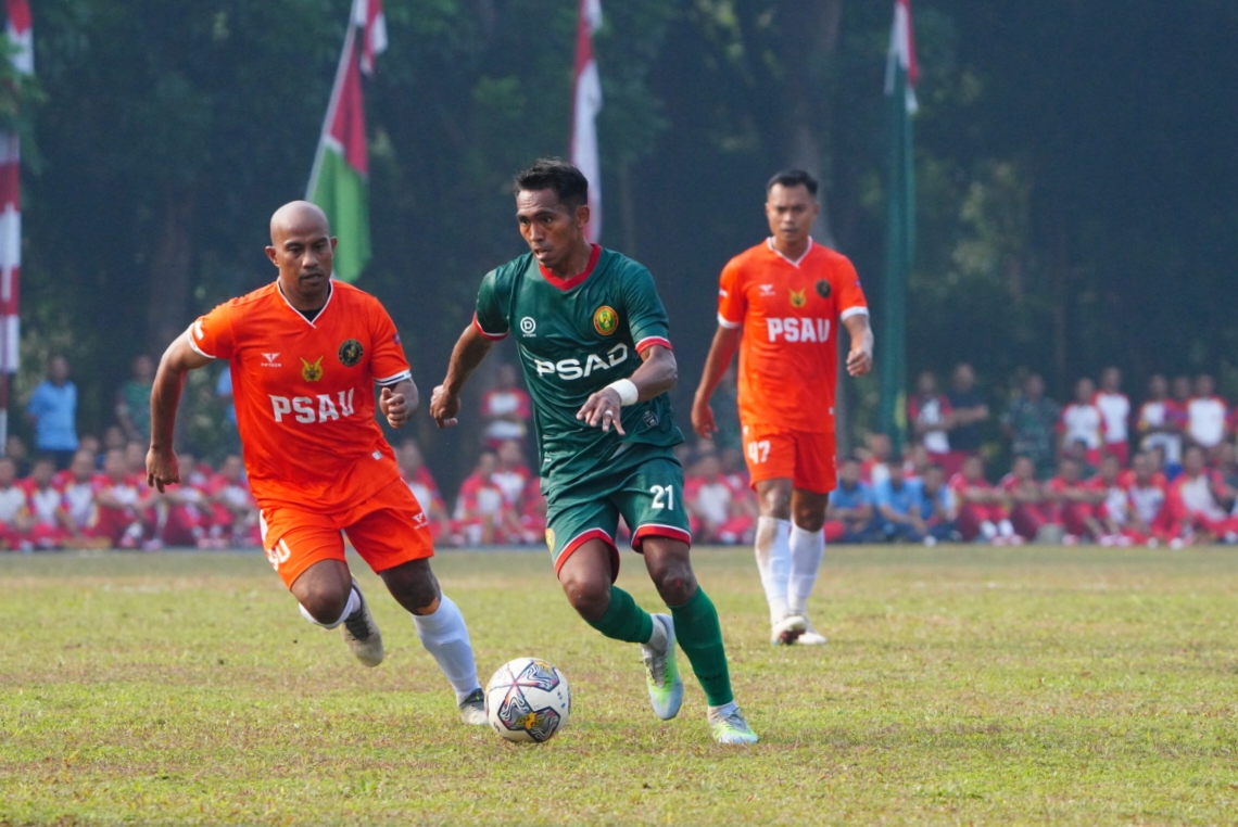 Partai Puncak Sepakbola Sebagai Penutup Piala Panglima TNI 2023 