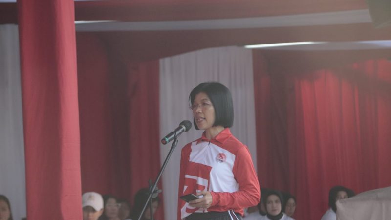 Rangkaian Hari Jadi ke-75 Polwan RI Gelar Olahraga Bersama