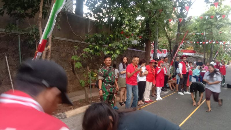 Koramil 04/Pulogadung Gelar Lomba Futsal dan Anak-anak Meriahkan HUT RI Ke 78