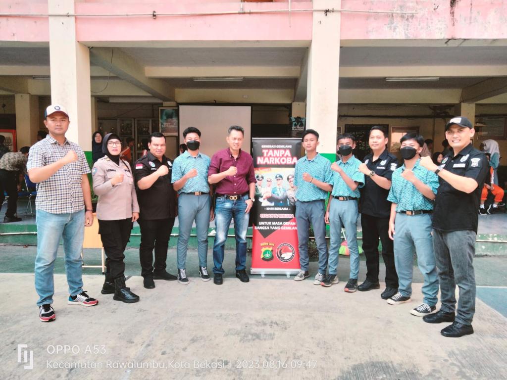 Implementasi Quick Wins, Satresnarkoba Polres Metro Bekasi Kota Binluh P4GN dan Antisipasi Kenakalan Remaja