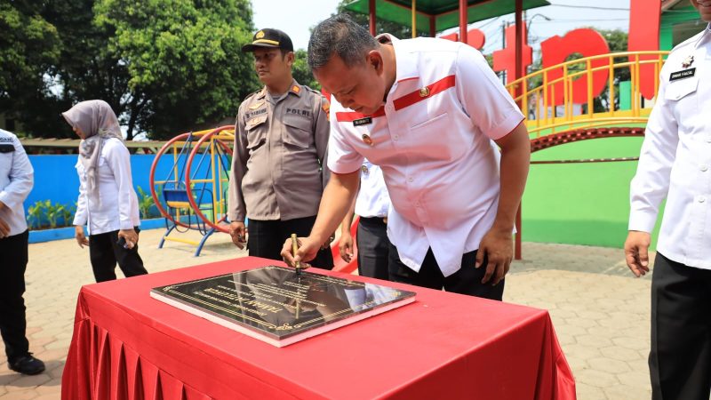 Maksimalkan Ketersediaan Ruang Terbuka Publik, Wali Kota Bekasi Resmikan Dua Taman di Kecamatan Jatiasih