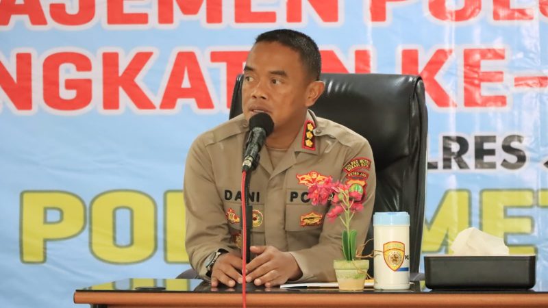 Polres Metro Bekasi Kota Gelar Kegiatan Penerimaan Siswa SIP 52 Tahun 2023 Dalam Rangka Pelaksanaan Latja dan Latnis