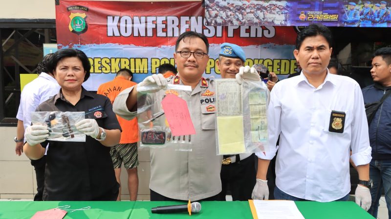 Polsek Pondok Gede Gelar Ungkap Kasus Curanmor, Tangkap 2 Pelaku Residivis Kasus yang Sama