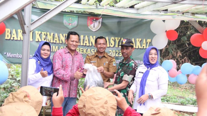 Membangun Potensi Wilayah, Kodim 0507/Bekasi Laksanakan Program Bakti Kemandirian Masyarakat