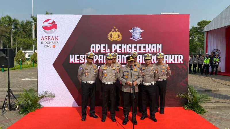 Kabaharkam Polri: Pimpin Apel Rolakir Persiapan Asean Summit Ke 43