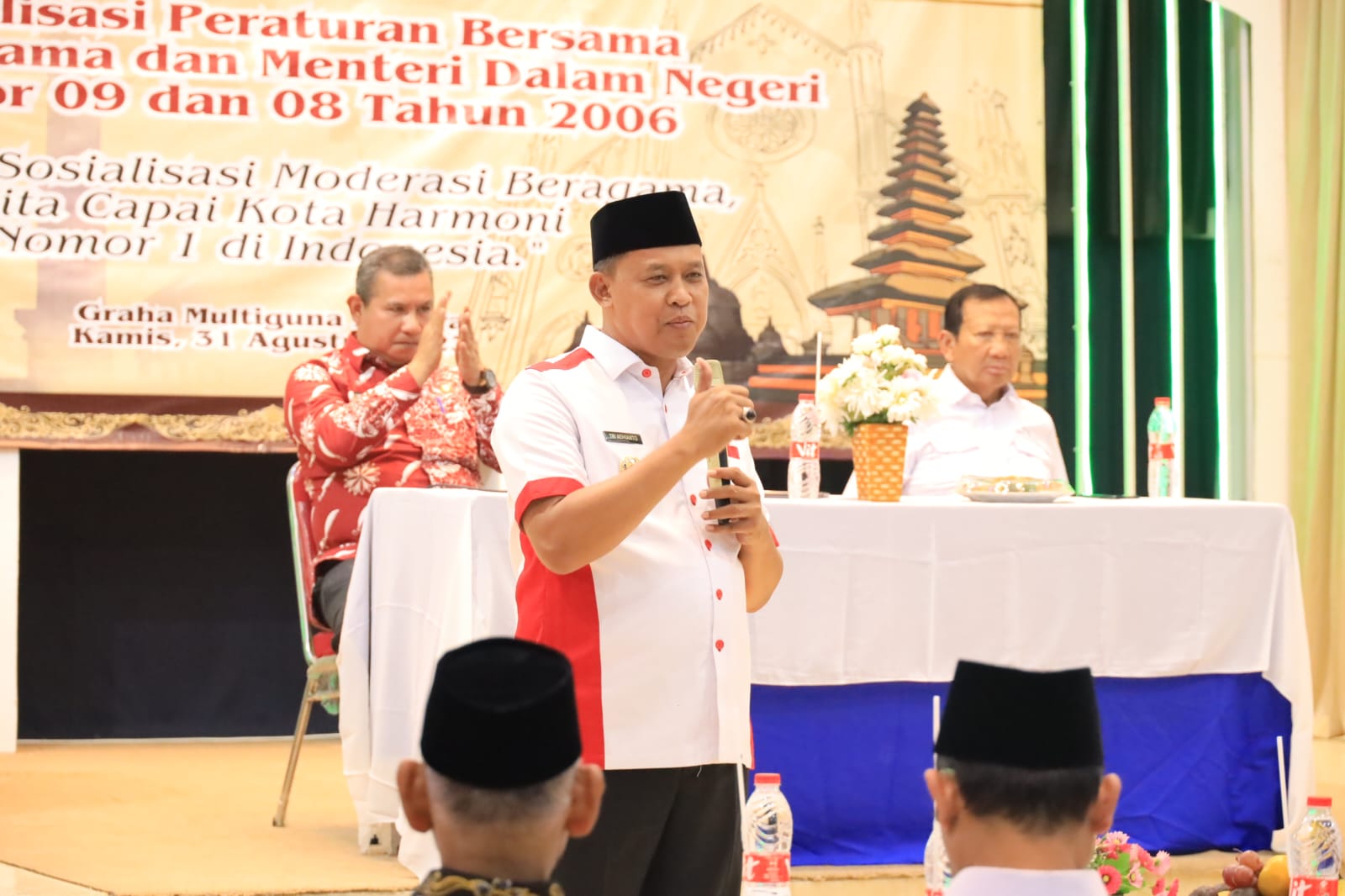 Hadiri Sosialisasi PBM oleh FKUB, Tri Adhianto Harap Agar Harmonisasi Terus Terjaga di Kota Bekasi
