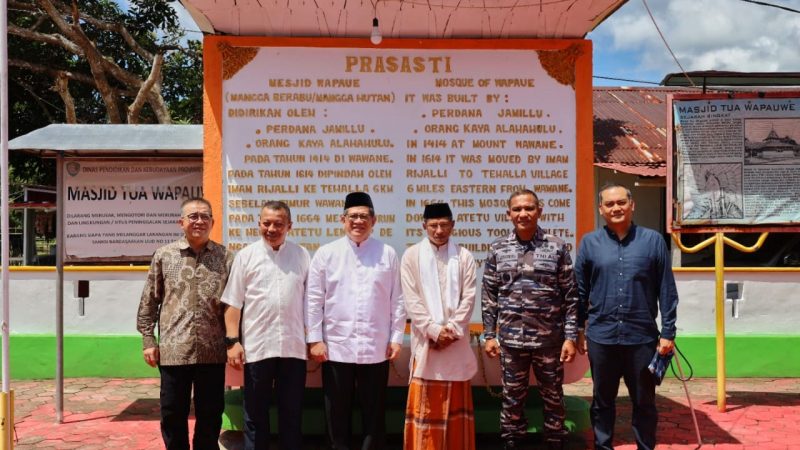 Danlantamal IX Sambut Kedatangan Deputi Gubernur Bi dan Waasops Kasal Pada Program Ekspedisi Rupiah Berdaulat di Maluku