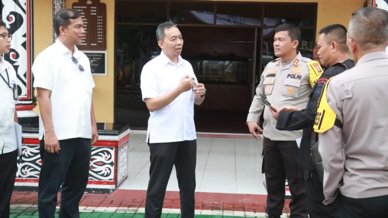 Kapolres Simalungun Sambut Kunker Direktorat Jendral Pajak RI terkait Pengawasan Kepatuhan Wajib Pajak di 7 Polres Jajaran Polda Sumut