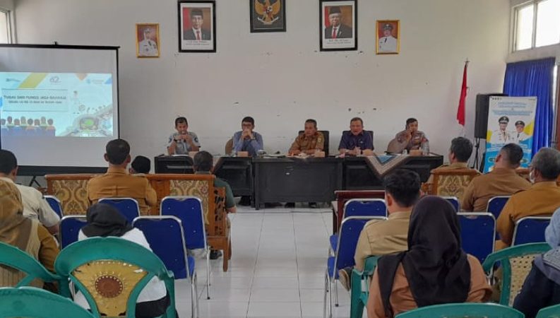 JASA RAHARJA MENGHADIRI SOSIALISASI DI KECAMATAN TEGALWARU KABUPATEN KARAWANG