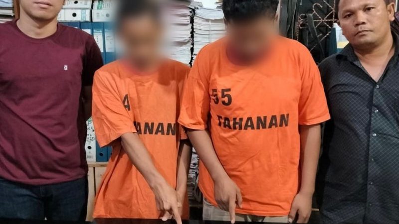 Polres Simalungun Tangkap 2 Tersangka Kasus Narkoba, Barang Bukti Shabu-shabu 100,35 Gram