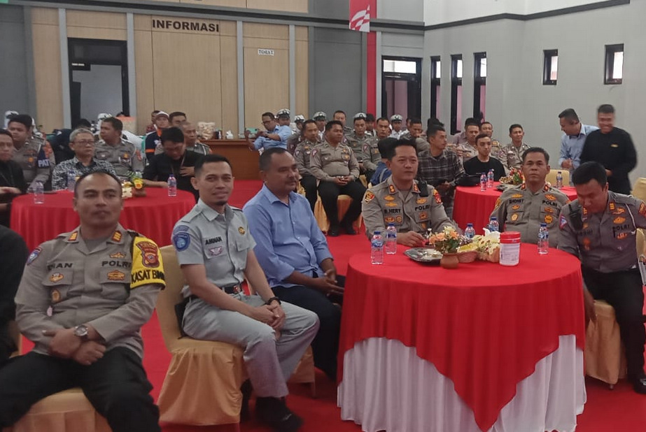 Kepala Jasa Raharja Perwakilan Tasikmalaya Turut Menghadiri Kegiatan HUT Lantas Bhayangkara Ke-68 di Mapolres Tasikmalaya Kota