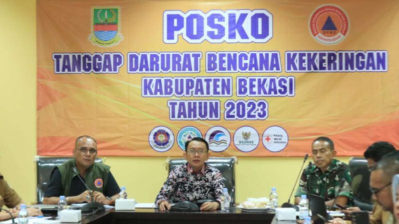 Tangani Dampak Kekeringan, Pemkab Bekasi Kerahkan Seluruh Perangkat Daerah sebagai LO