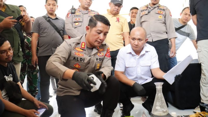 Polres Cimahi Ungkap Home Industri Narkoba, Omzet Rp100 Juta/Bulan