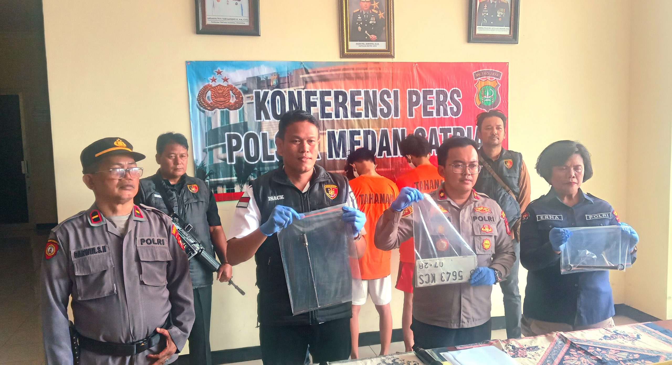 Bravo, Polsek Medan Satria Berhasil Ungkap Kasus Pencurian Sepeda Motor (Curanmor)