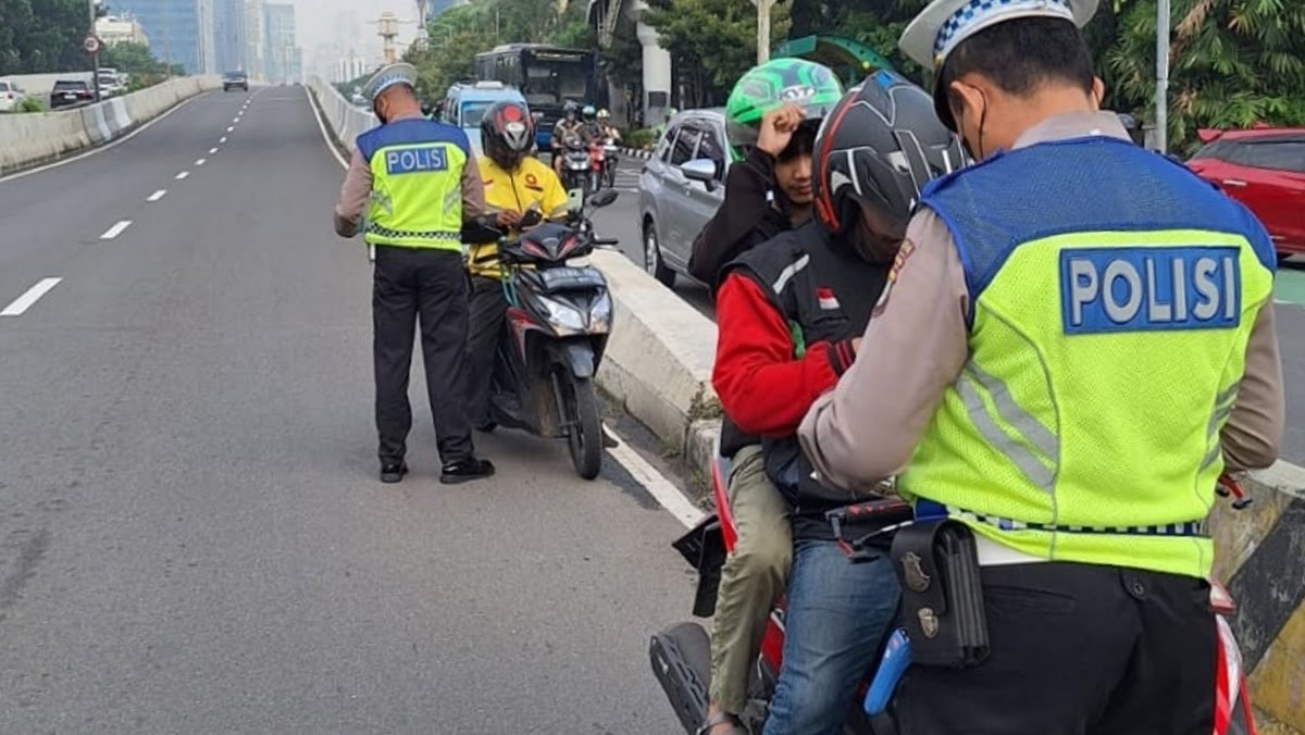 Polda Metro Jaya Tindak 2.402 Pelanggar Selama Operasi Zebra Jaya 2023