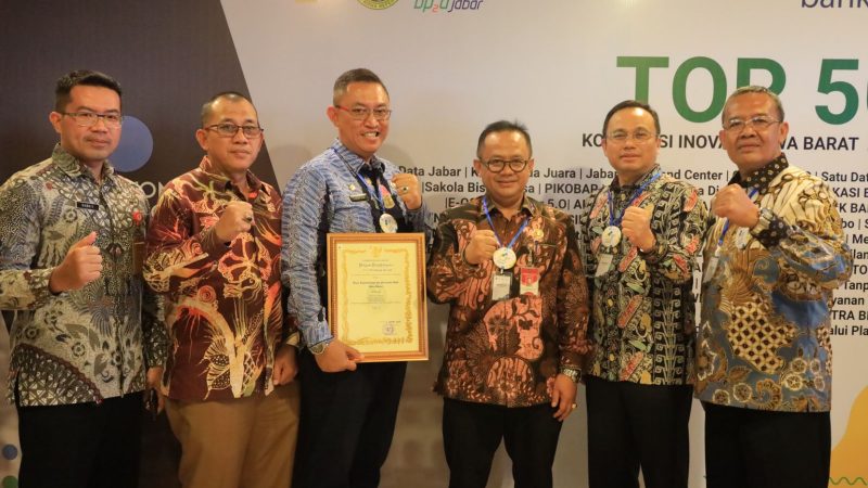 PEMERINTAH KOTA BEKASI RAIH PENGHARGAAN TOP 25 INOVASI KOMPETISI JAWA BARAT