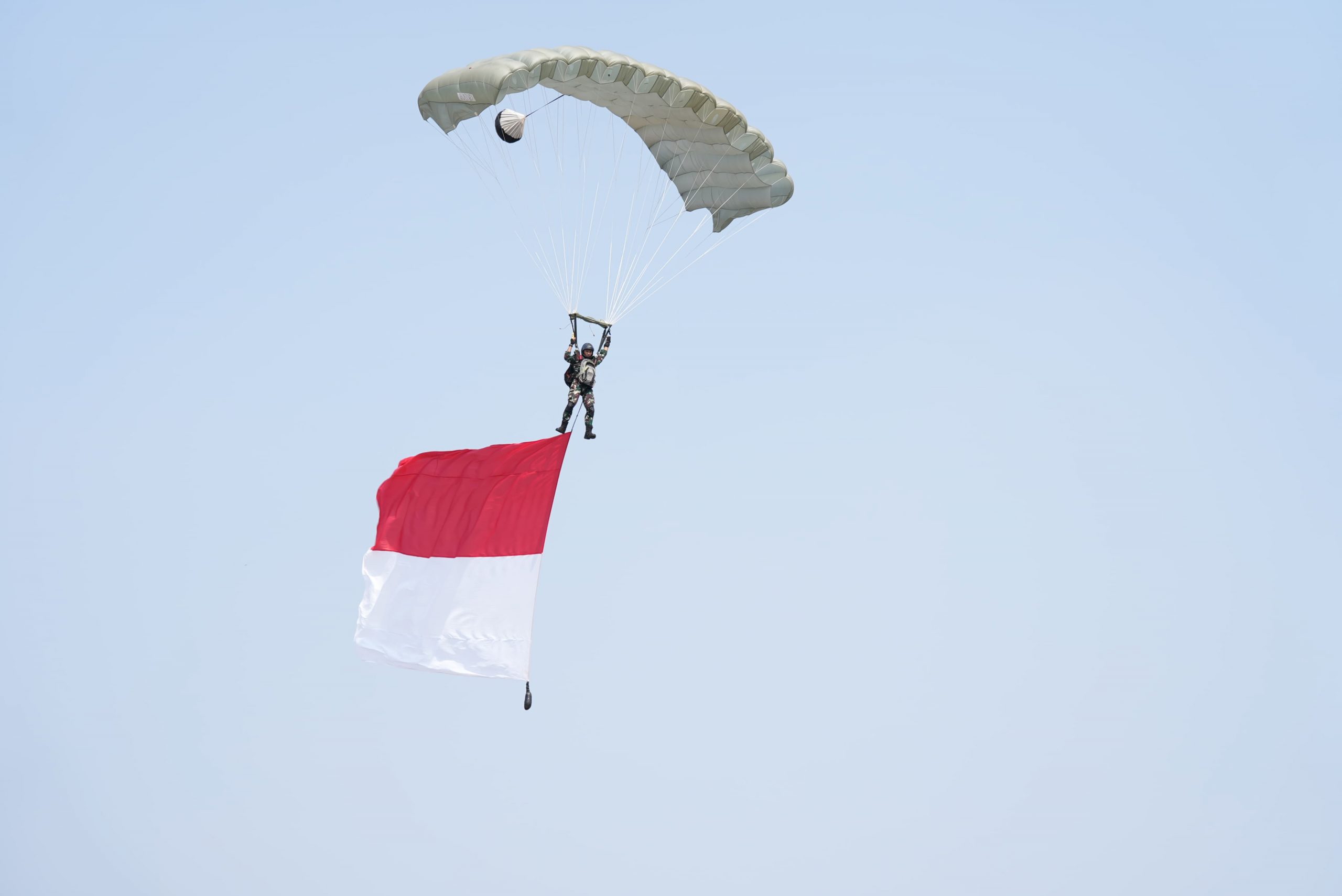 Gladi Bersih HUT TNI Ke 78, Memukau Para Pengunjung Monas