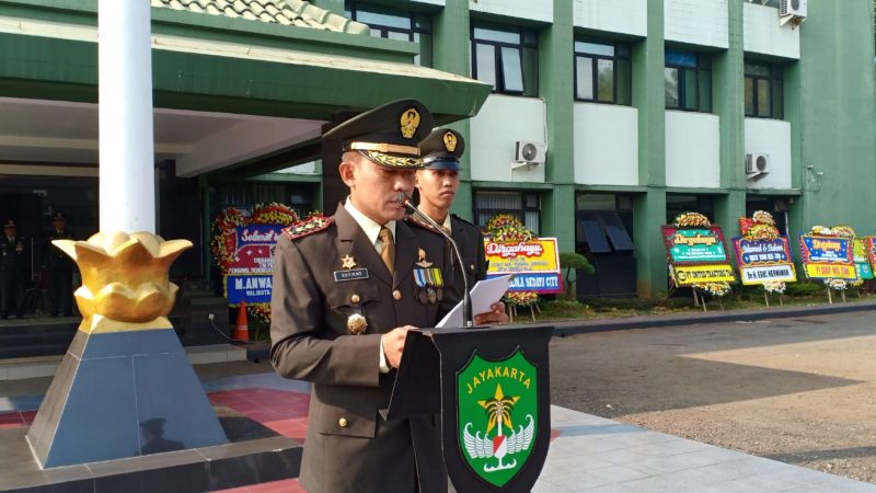 TNI Patriot NKRI, Dandim 0505/Jakarta Timur Bacakan Amanat Panglima TNI