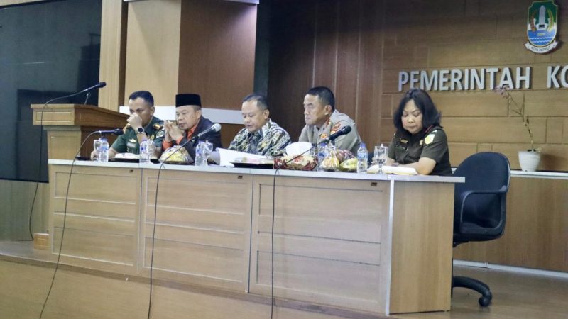 Rakor Bersama Unsur Forkopimda, Pj. Wali Kota Bekasi Bahas Isu-Isu Strategis untuk Diselesaikan Bersama