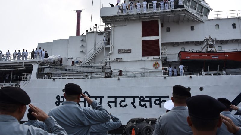 Bakamla RI Lepas Kepulangan Indian Coast Guard Ship Samudra Prahari