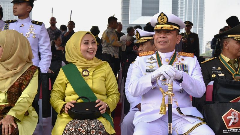 Kepala Bakamla RI Hadiri Upacara HUT ke-78 TNI