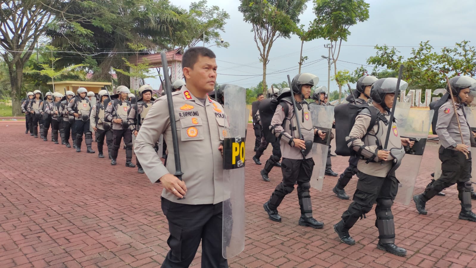 Polres Simalungun Gelar Pelatihan Dalmas Sat Samapta, Kesiapsiagaan Pengamanan Kontijensi Pemilu 2024 dalam Fokus