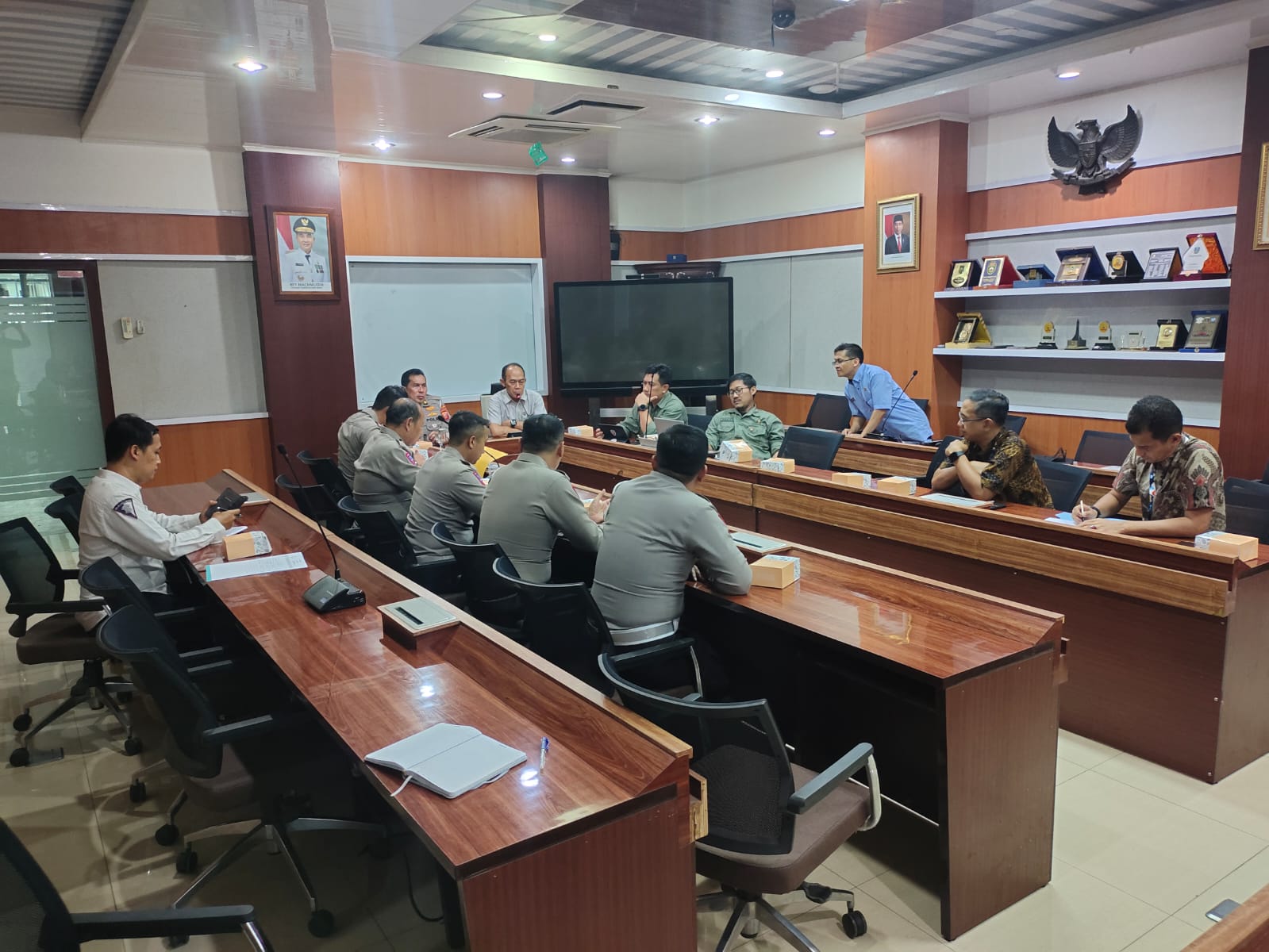 RAPAT KOORDINASI TIM PEMBINA SAMSAT PROVINSI TERKAIT PROGRAM PEMUTIHAN 2023