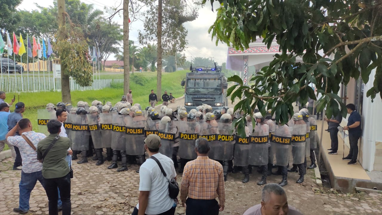 Polres dan KPU Simalungun Gelar Pelatihan Simulasi Sispamkota Jelang Pemilu 2024