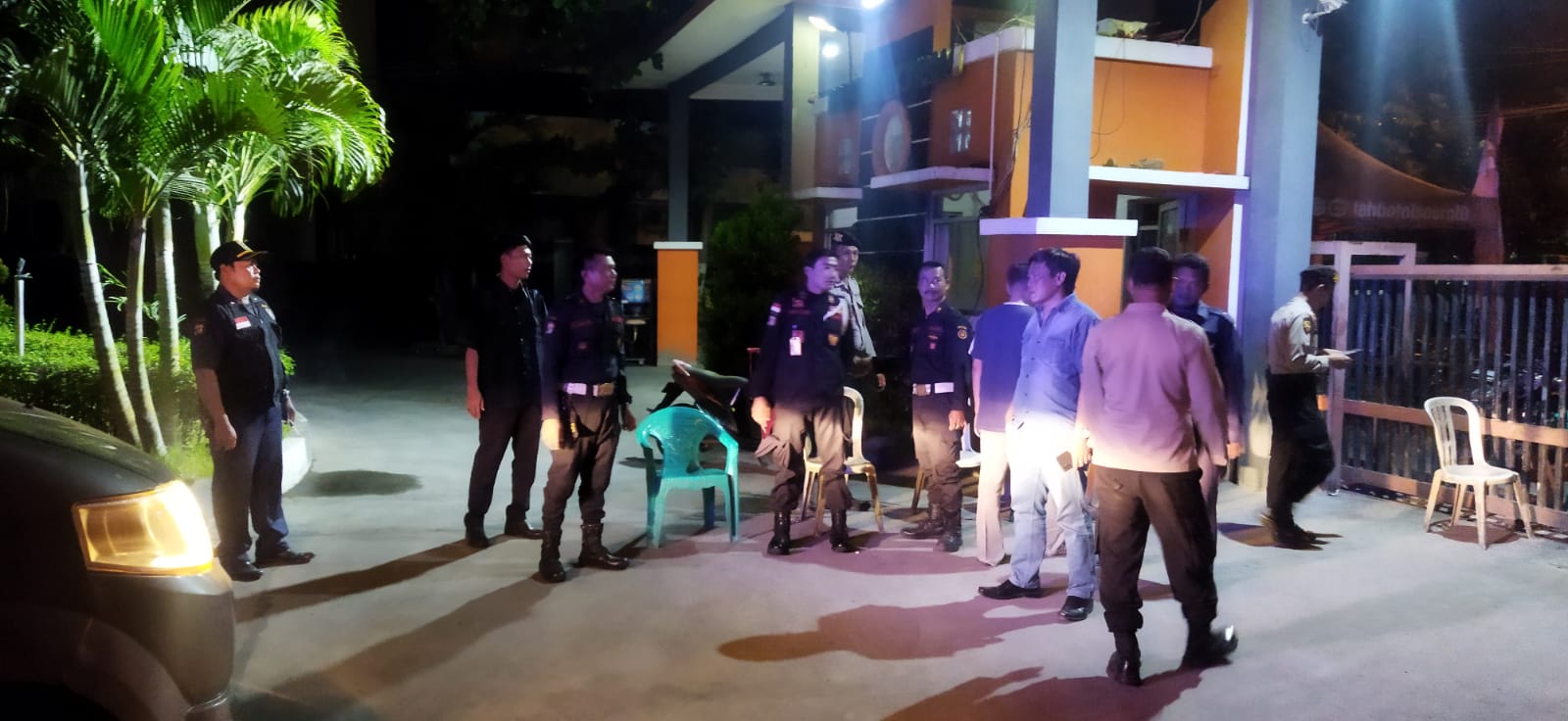 Patroli KYRD dan Cipkon Polsek Bekasi Utara, Antisipasi Guantibmas Malam hari