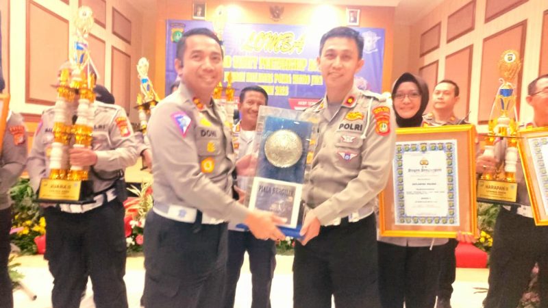 Satlantas Polres Metro Bekasi Kota Kembali Raih Juara 1 Lomba Road Safety Partnership Action (RSPA) Tahun 2023 Tingkat Jajaran Satlantas Polda Metro