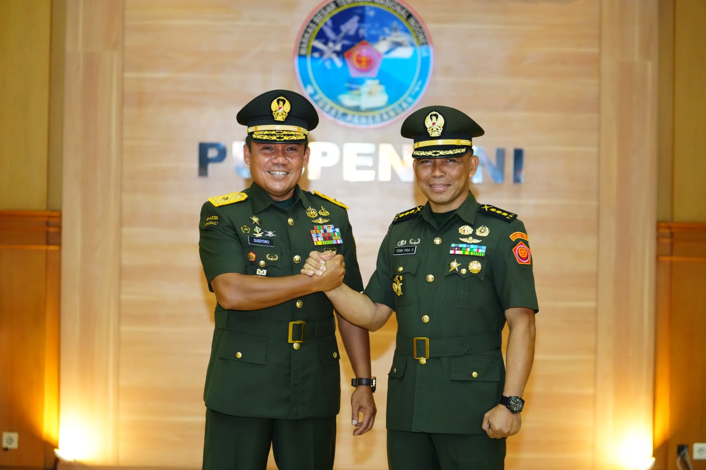 Serah Terima Jabatan Wakapuspen TNI Sebagai Regenerasi dan Peningkatan Kinerja Satuan