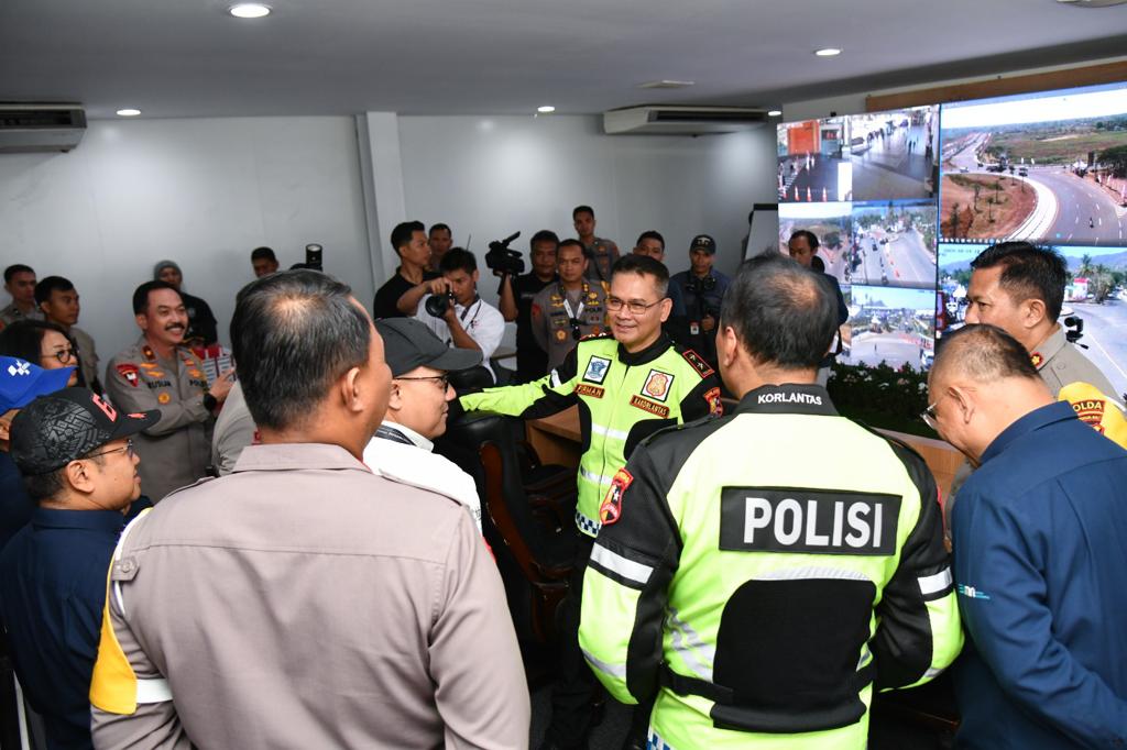 Kakorlantas Polri Cek Posko Pengamanan di Mandalika Jelang Ajang MotoGP