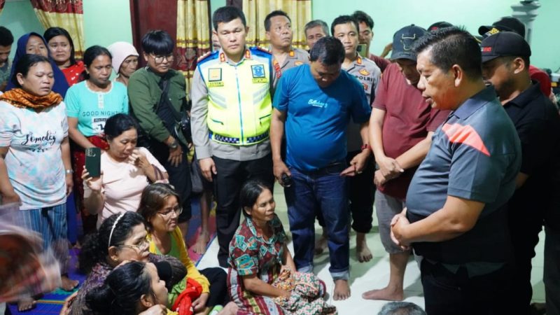 Gerak Cepat, Kapolres Simalungun dan Bupati Tinjau Longsor di Nagori Durian Banggal