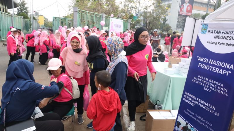 Hermina Cancer Warrior (HCW) Ajak Warga Dalam Kewaspadaan Breast Cancer di CFD Kota Bekasi