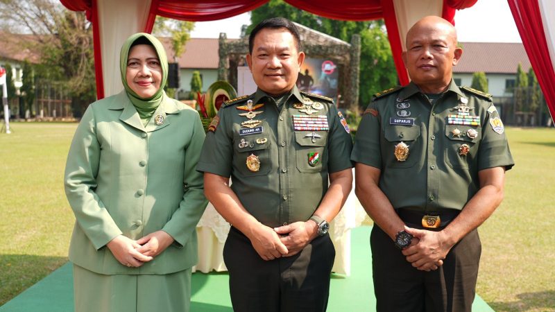 Syukuran HUT Ke- 78 Zeni Angkatan Darat, Kasad Potong Tumpeng