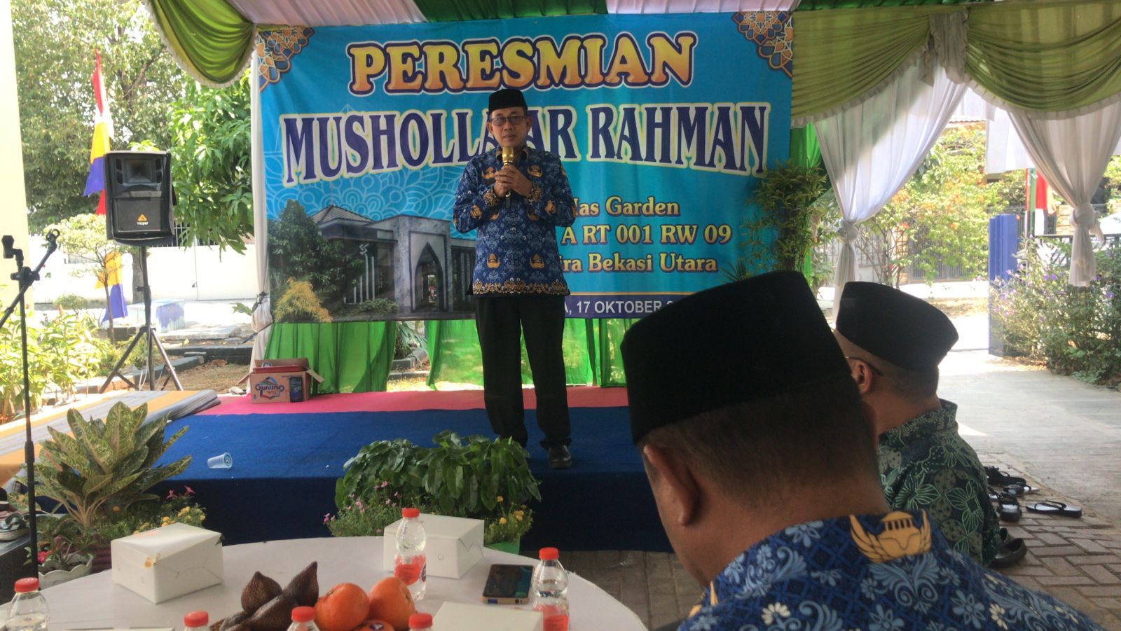 Hadir Di Peresmian Mushola Ar-Rahman, Asda II Pemkot Bekasi Berpesan Junjung Tinggi Kebhinekaan Dan Persatuan